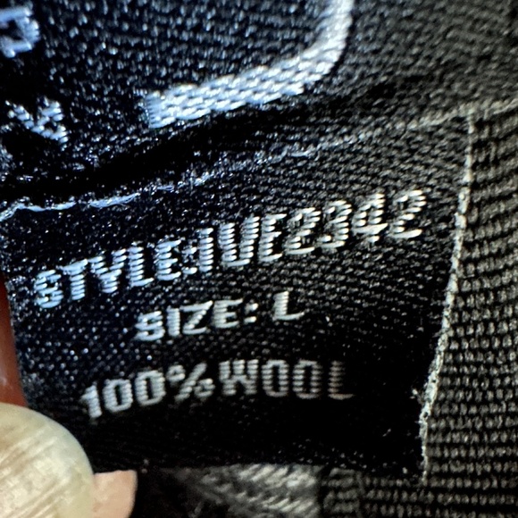 Epoch Hats Company Mens Newsboy Black Wool Hat Ear Flaps Size Large - Picture 3 of 14